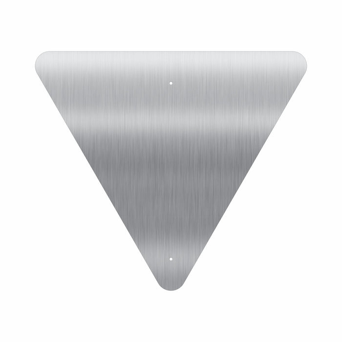 Blank Aluminum Yield Sign