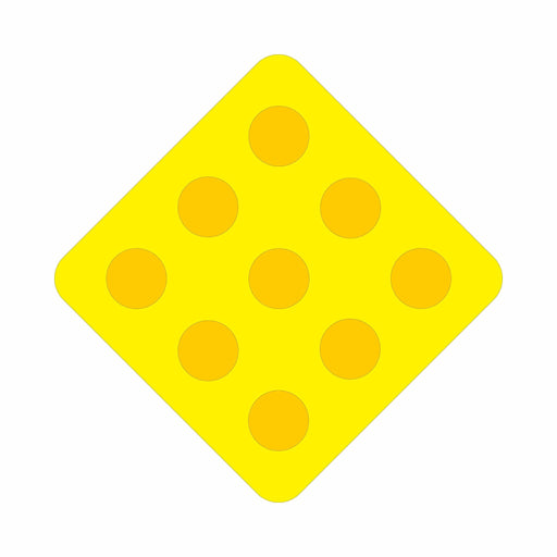 Yellow Enamel Marker (diamond)