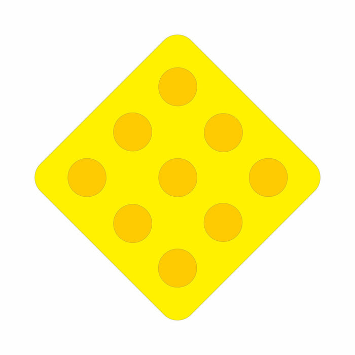 Yellow Enamel Marker (diamond)