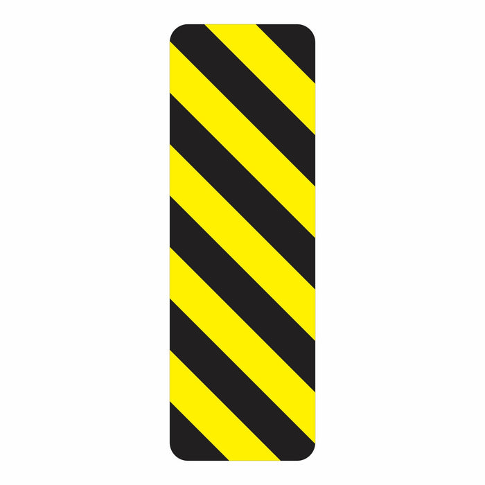 Diagonal Striped Yellow and Black marker