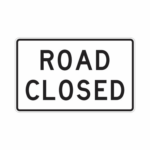 Road Closed Sign