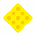 Yellow Enamel Marker (diamond)