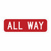 All Way Street Sign