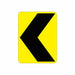 Chevron Alignment Sign pointing left