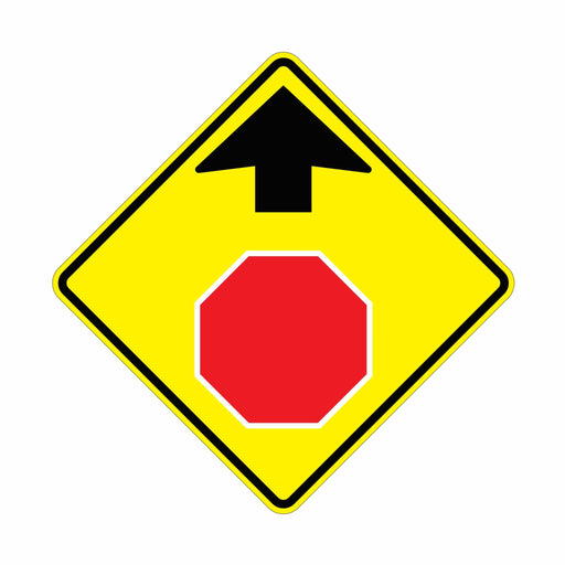 Stop Sign Ahead Sign